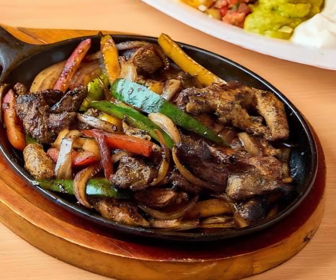 Sizzling fajitas